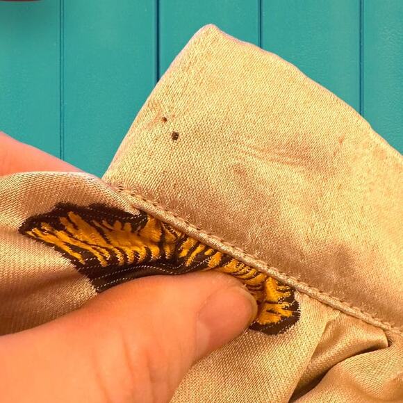 Storm & Marie Skirt NWT Damaged Satin Dandelion Mini Skater Skirt Size 6 - Picture 10 of 16